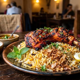 tandoori juicy biryani