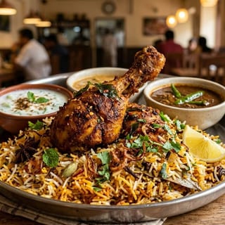 Fry Piece chicken Biryani
