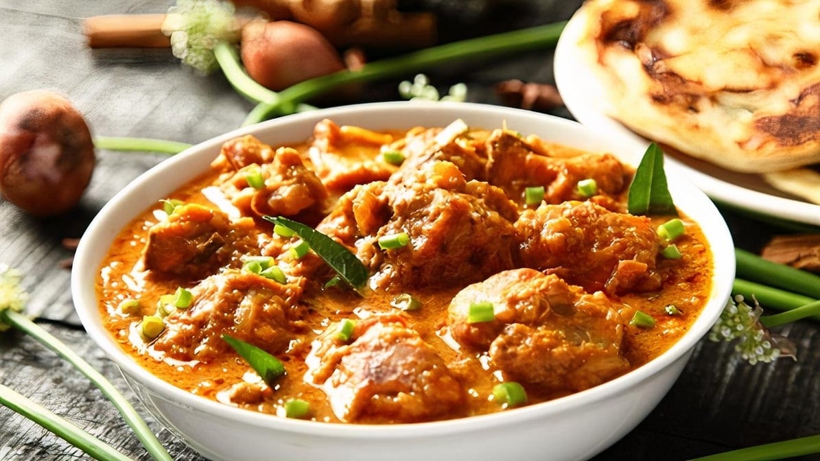 Andhra Chicken Curry.