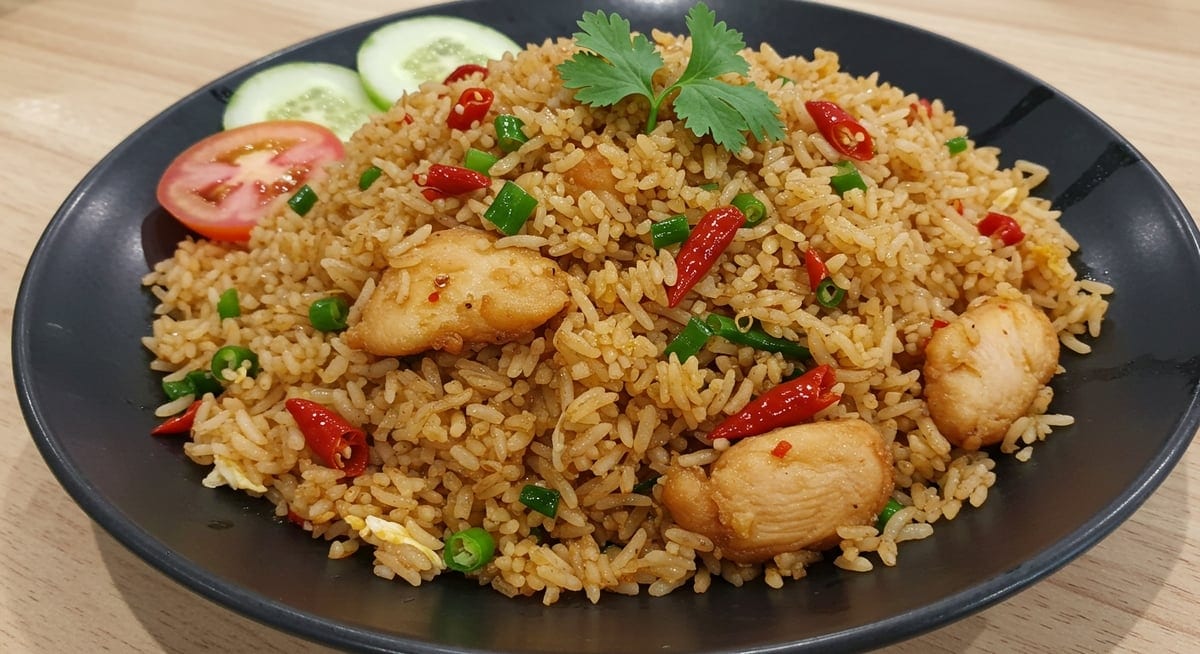 Chicken Hakka Noodles.