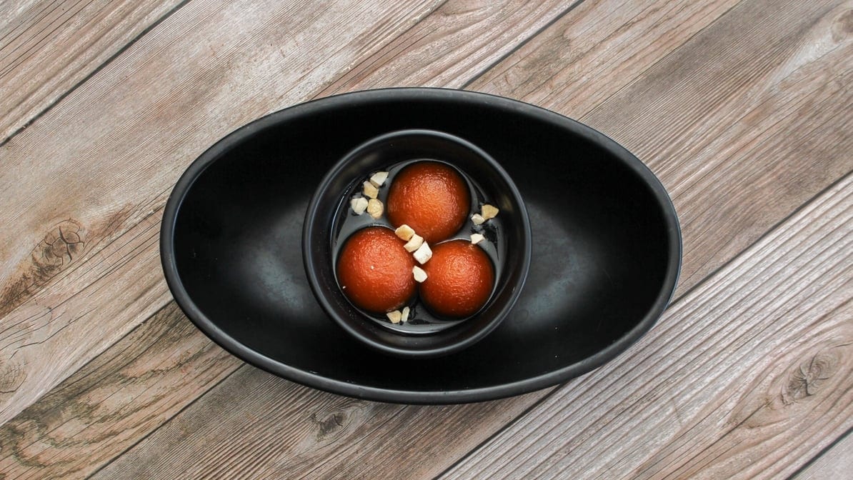Gulab Jammun.