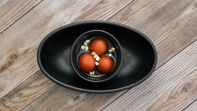 Gulab Jammun.