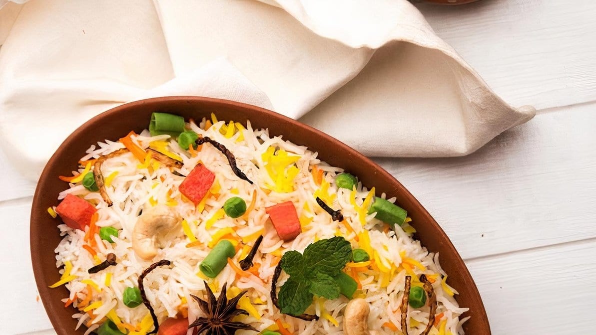 Fish Biryani.