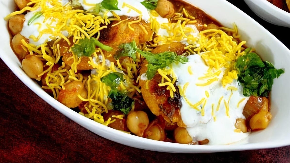 Aloo Tikki Chat.