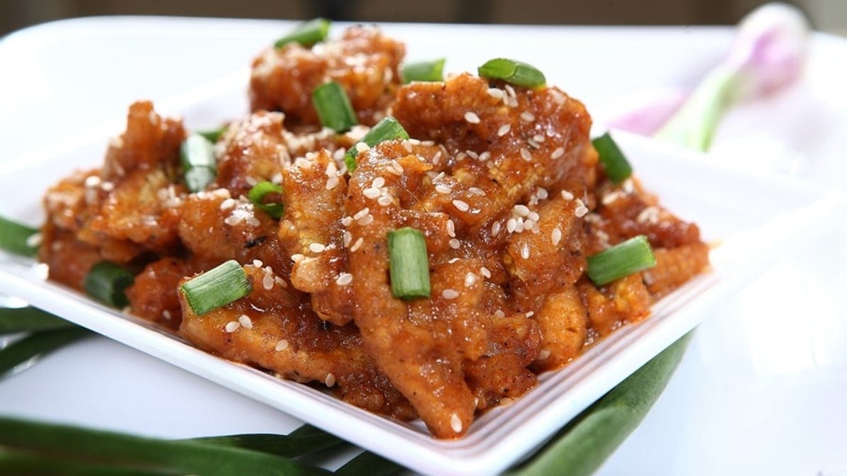 Chilli Baby Corn.