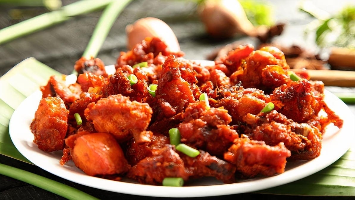 Chicken Pepper Fry.