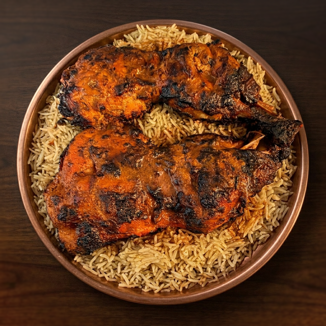 Tandoori Juicy mandi (2 piece).