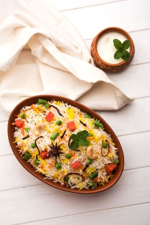 Veg Biryani family pack.