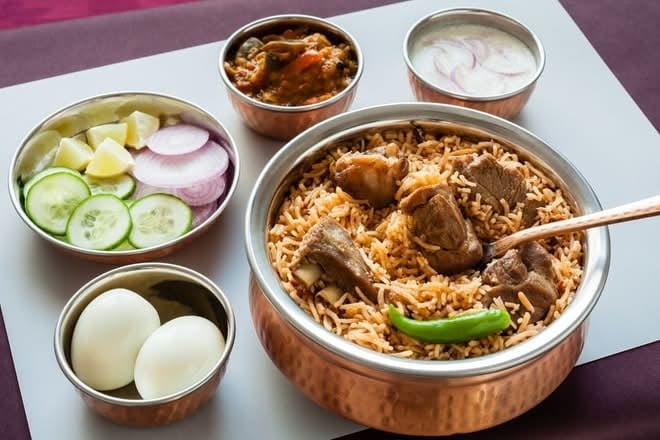 Lamb Biryani family pack.