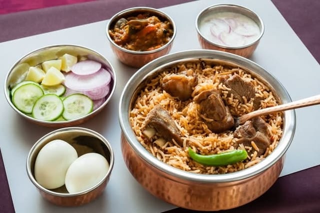 Lamb Biryani family pack.