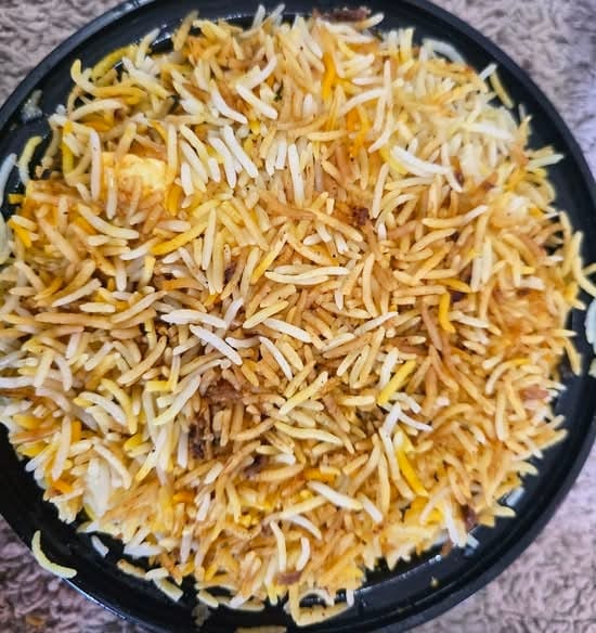 Panner Biryani.