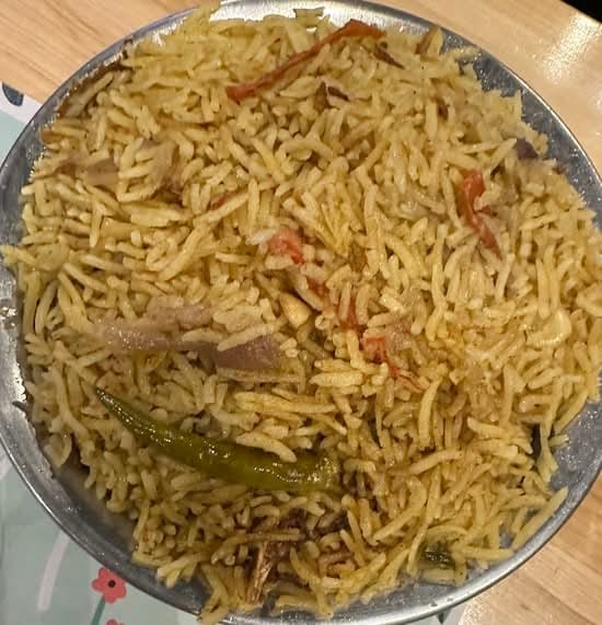 Royal Mutton Pulav.