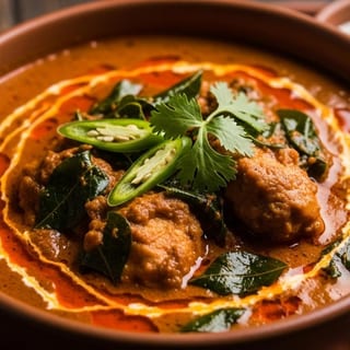 Gongura chicken curry