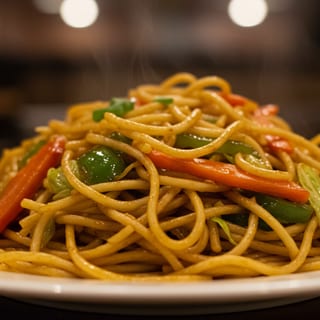 Veg Hakka Noodles