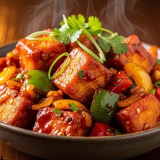 A012 Chilli Paneer