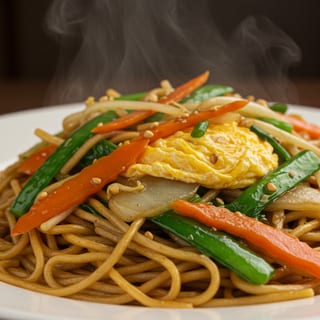 EGG Hakka Noodles